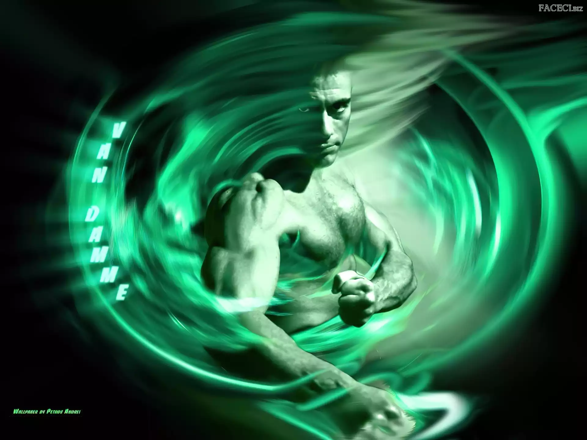 Jean Claude Van Damme, twarz